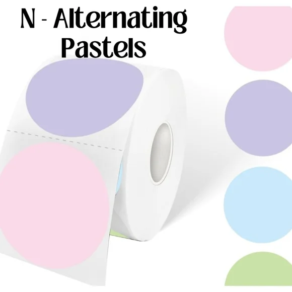 CUSTOM THANK YOU/QR CODE STICKERS - 100 2" STICKERS PER ROLL - Picture 7 of 13